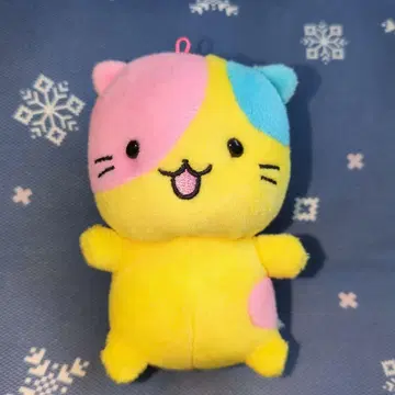 미치리 네코 컬러풀 봉제 인형 마스코트