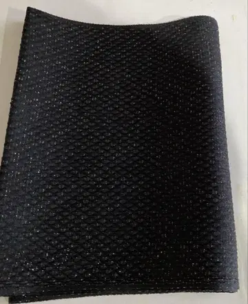 순수 실크 부푼 직물 은색 오비 장식 천