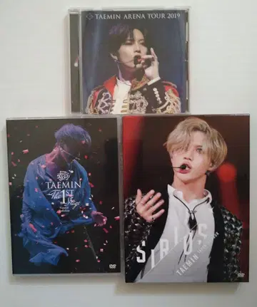 TAEMIN 테민 (SHINee) DVD 3장 세트
