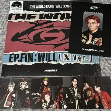 ATEEZ WILL RSD 비닐 LP 레코드 X ver 산