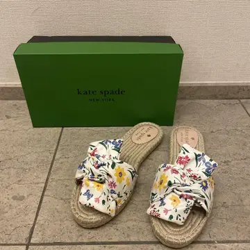 kate spade 플라워 프린트 샌들 에스파드리유 [새상품급]