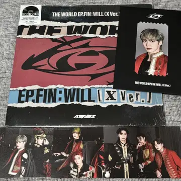 ATEEZ WILL RSD 비닐 LP 레코드 X ver 유노