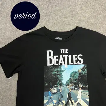 P2217 BEATLES 애비 로드 밴딩 티셔츠 구제 의류