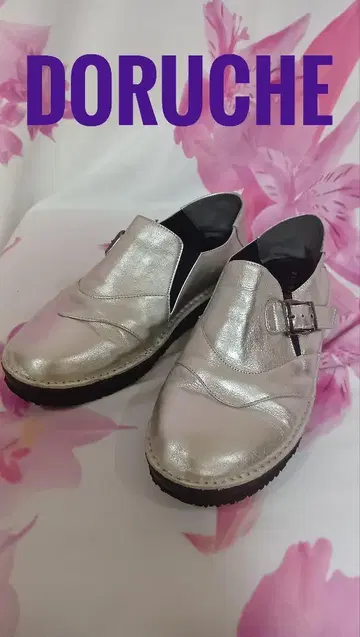 Doruche 실버 버클 로퍼 25cm