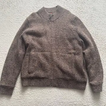 L.L.Bean 브라운 집업 스웨터