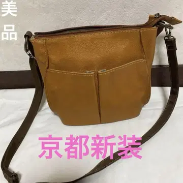 교토 신장 가죽 숄더백