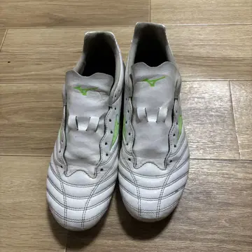 Mizuno 축구화 화이트/그린