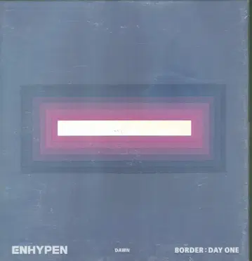 ENHYPEN DAWN 버전 BORDER:DAY ONE DAWN 버전