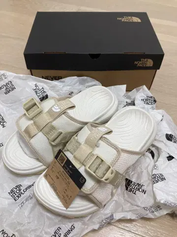 THE NORTH FACE 스포츠 샌들 화이트/베이지