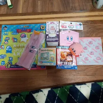제일복권 및 기타 커비 굿즈 세트 새상품!