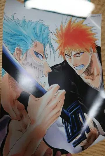 BLEACH 원작 포스터 쿠로사키 이치고 & 그리무조