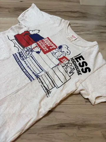 DENIM DUNGAREE SNOOPY 패치워크 TEE 150