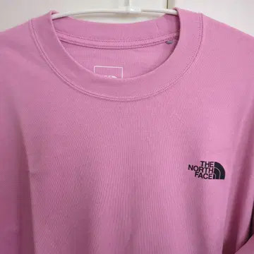 THE NORTH FACE 핑크 긴팔 티셔츠