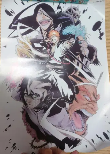 BLEACH 원작 포스터 쿠로사키 이치고 & 구칸