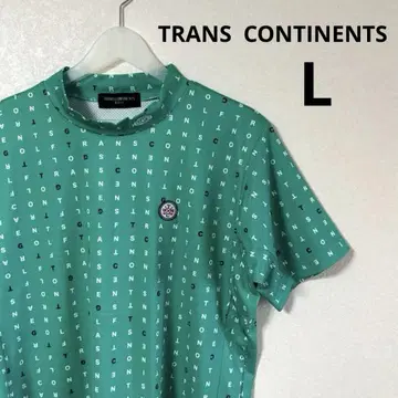 TRANS CONTINENTS 골프웨어 메쉬 올 패턴 L