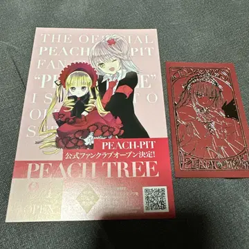 PEACH-PIT 25주년 특별전 입장 혜택 로젠 메이든 수은등 특전