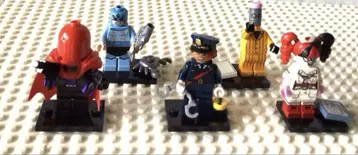 레고 LEGO 71017 배트맨 더 무비 미니 피규어 5종