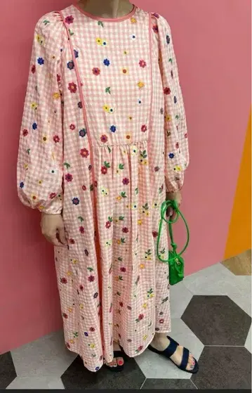 린카블 플라워 원피스