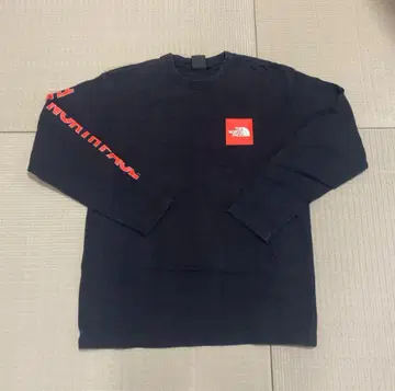 THE NORTH FACE 롱 T 블랙