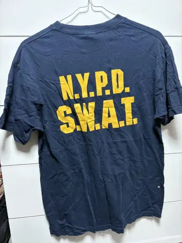 N.Y.P.D. S.W.A.T. 티셔츠 L 사이즈