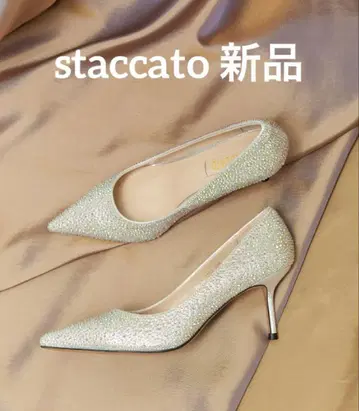 staccato 글리터 하이힐
