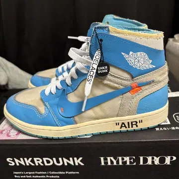 오프 화이트 AJ1 UNC
