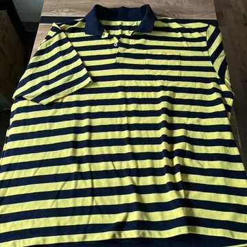 빅 사이즈 9L 10L 피케 셔츠 블랙 옐로우 B&T Club 비티 클럽