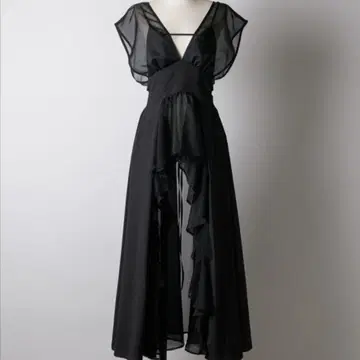 BACK 레이스 UP 코르셋 레이어드 블라우스 라벨 에뛰드 블랙 희귀