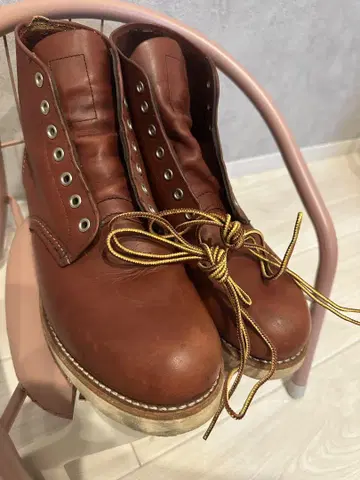 Red Wing 9105 브라운 워크 부츠