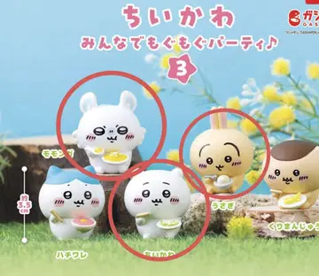 치이카와 (먼작귀) 모두 함께 모구모구 파티 모몽가 토끼