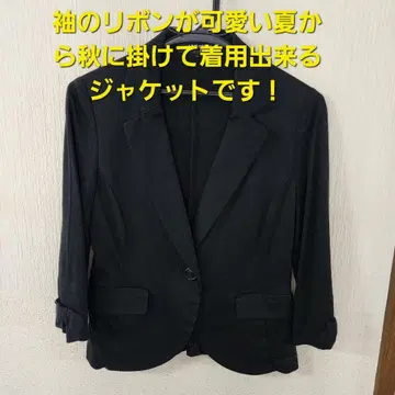 UNIVERSAL MUSE 블랙 테일러드 자켓