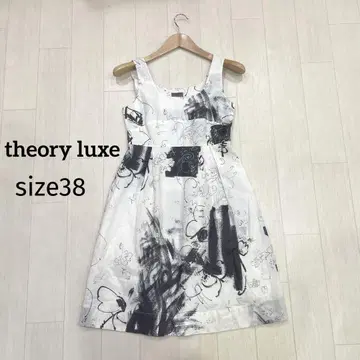 띠어리 럭스 슬리브리스 원피스 38