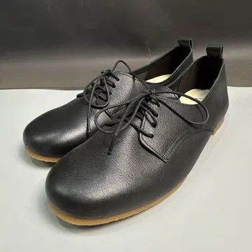 minam 가죽 신발 여성용 22.5cm 블랙