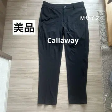 캘러웨이 남성용 바지 블랙 스트레이트 M 사이즈 허리 78