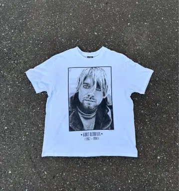 Nirvana 닐바나 추모 Kurt Cobain 티셔츠 xl