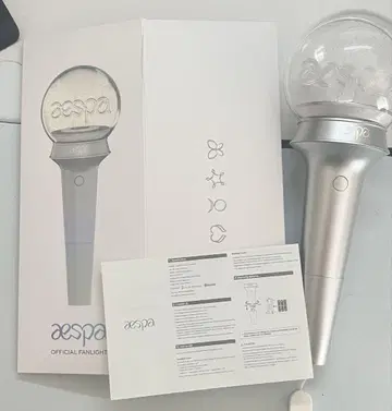 aespa 에스파 응원봉 + 윈터 응원봉 엠블럼