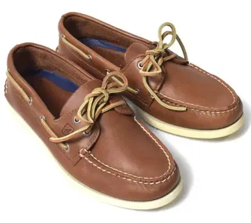 하자품 SPERRY 스페리 탑 사이다 가죽 데크 신발 26.5