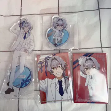 SideM 제비뽑기 도 미니 아크릴 스탠드 캔뱃지 가사키 렌