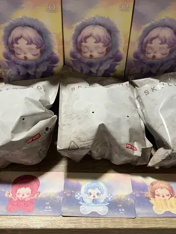 가격 인하 12500~11000 POPMART 스컬 팬더 새상품 3개