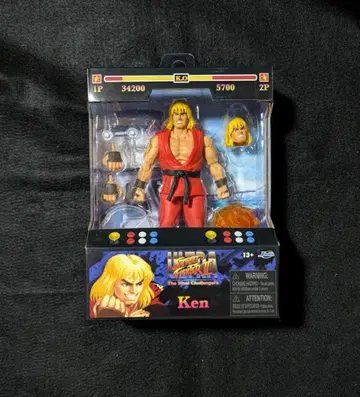 Jada Toys 액션 피규어 울트라 스트리트 파이터 II 켄