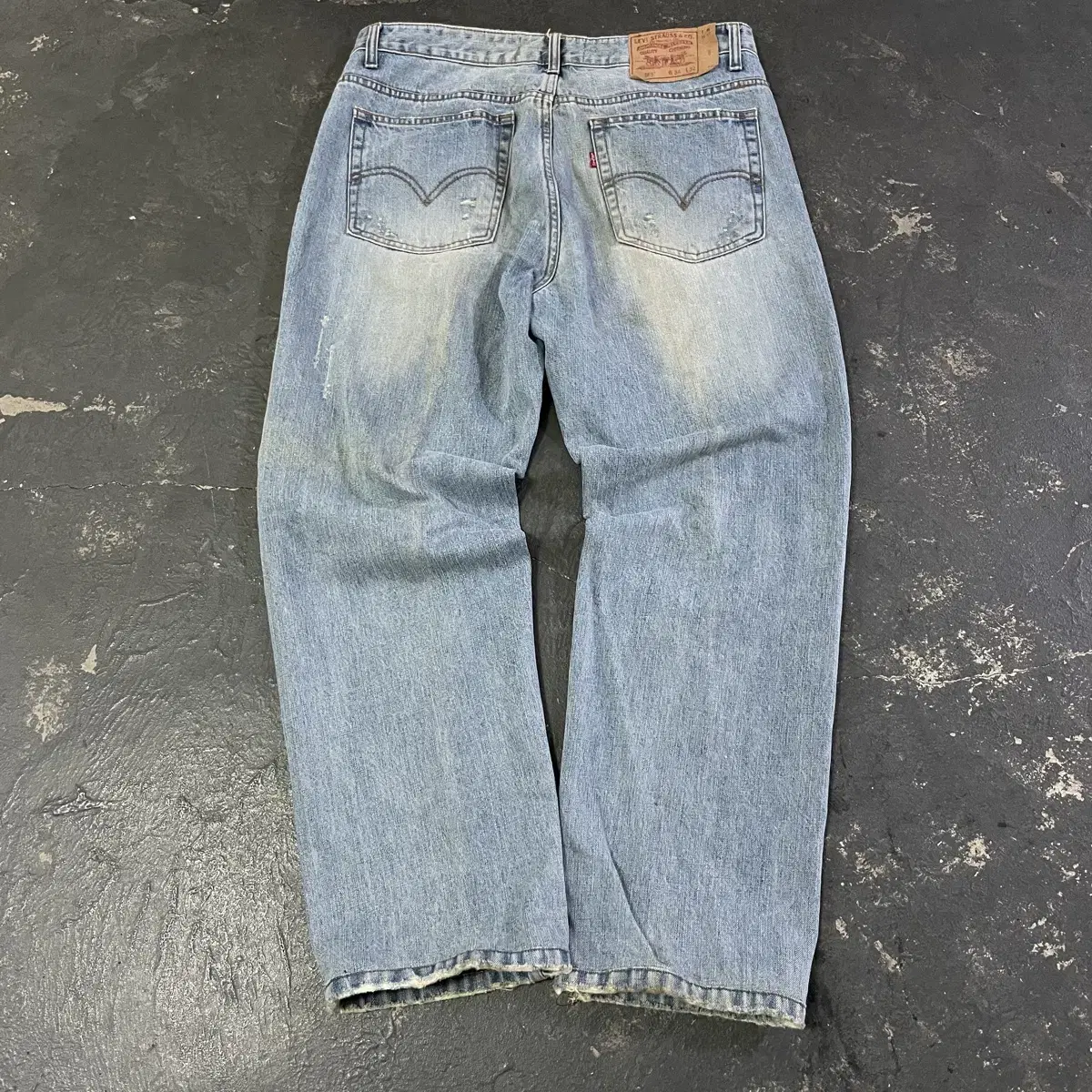 【W34 L32】 europe levi's Engineered 569型 W32 L34】levi's リーバイス Engineered 569型 - メルカリ