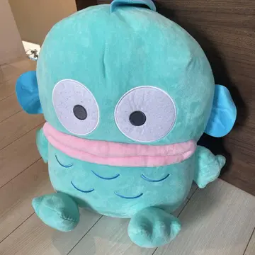스카이블루 물고기 봉제 인형 한교동