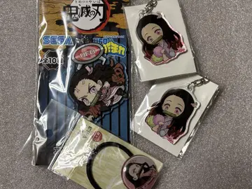 귀멸의 칼날 꽉 짜서 아크릴 키링 머리핀 외 가마몬 네즈코