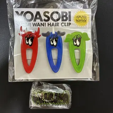 미개봉 새상품 YOASOBI 헤어 클립 WANDARA