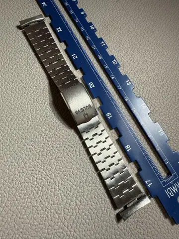 BULOVA 스테인리스 스틸 링크 팔찌 약 20cm