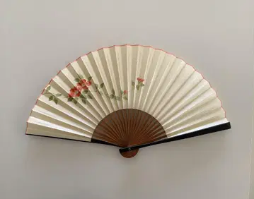 손으로 그린 부채 여성용 미야와키 부채