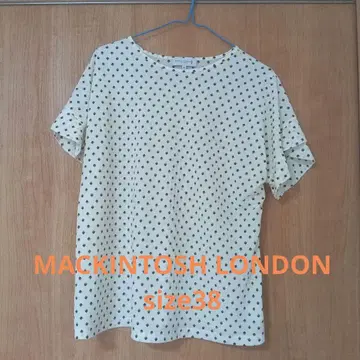 MACKINTOSH LONDON 프릴 소매 셔츠 38