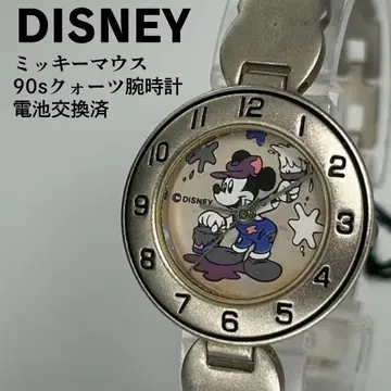 데드스탁 DISNEY 디즈니 미키마우스 쿼츠 손목시계 90s