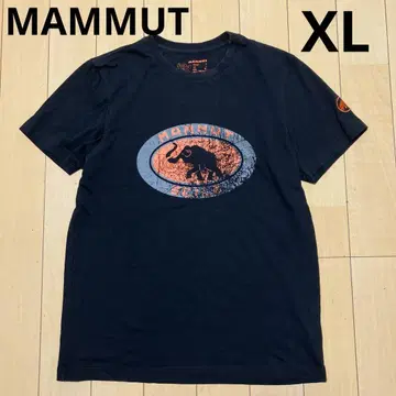 MAMMUT 마무트 티셔츠 반팔 티셔츠 블랙 XL 사이즈