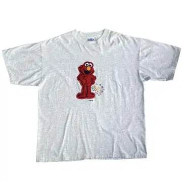 티셔츠 SESAME STREET 세서미 스트릿 와펜 USA제 구제 의류